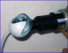 QuickCam am Teleskop